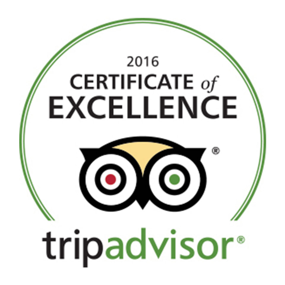 Certificate of Excellence TripAdvisor